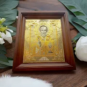 На память: Икона Николая Чудотворца № 2. Златоуст — фотография 1