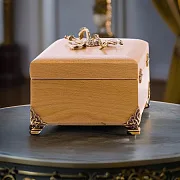 Деревянная шкатулка с ручкой «Горыныч» — необычный подарок — фотография 1
