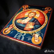 Подарочная икона "Христос Пантократор с Апостолами" — фотография 7