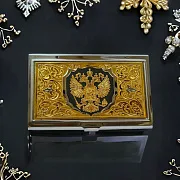 Визитница «Златоуст» — необычный подарок — фотография 1