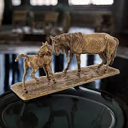 На память: Бронзовая скульптура «На воле» — фотография 1