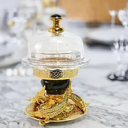 Красивая икорница. Златоуст — красивый подарок — фотография 1
