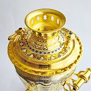 Ручная работа: Чайный набор с самоваром. Златоуст — фотография 3