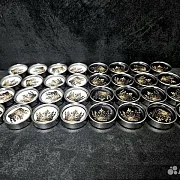 Комплект стальных фишек для нард «Золотая корона» — оригинальный подарок — фотография 9