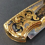 Складной нож «Тигр лежит» — необычный подарок — фотография 5