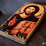 На память: Икона "Спас Синайский" — фотография 4