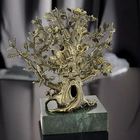 Ручная работа: Бронзовая композиция «Дерево-оберег»