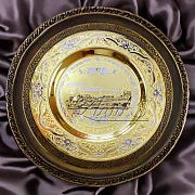 Авторская тарелка "Татарстан". Златоуст — оригинальный подарок — фотография 1