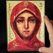 Икона деревянная "Святая Параскева Пятница" — красивый подарок — фотография 1