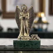 Бронзовая статуэтка «Ангел. Большой» с подсвечником — необычный подарок — фотография 1