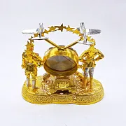 На память: Часы «Самолёты» из бронзы — фотография 5