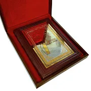 Книга "Бренды, люди и вещи" — книга в коже — красивый подарок — фотография 2