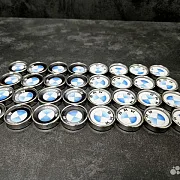 Комплект стальных фишек для нард «BMW» — необычный подарок — фотография 5