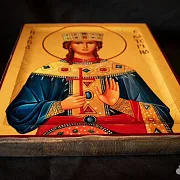 В подарок: Икона Св. Екатерины авторская — фотография 4
