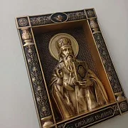 Икона Василий Великий — необычный подарок — фотография 2