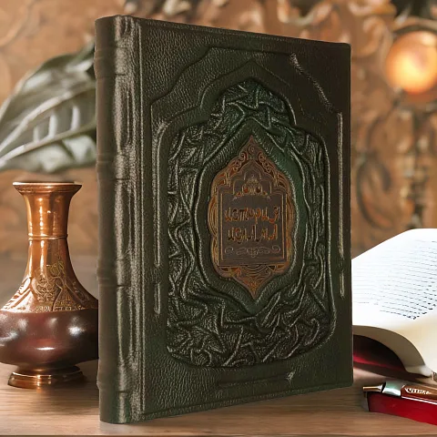 History of Islam — Коран в кожаном переплёте — оригинальный подарок