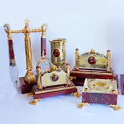 Письменный набор "Яшмовый". Златоуст — необычный подарок — фотография 2