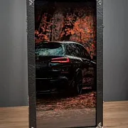 Нарды под стеклом «BMW X5» — необычный подарок — фотография 7